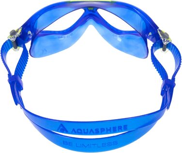 Дитячі плавальні окуляри AQUASPHERE Vista JR, прозорі лінзи, UV-захист, силіконова прокладка, для хлопчиків і дівчаток від 6 років, антифог, прозоро-рожеві