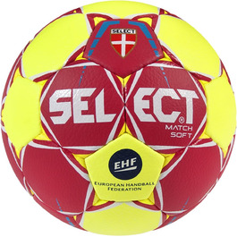М'яч для гандболу Select Unisex Match Soft, універсальний, м'який