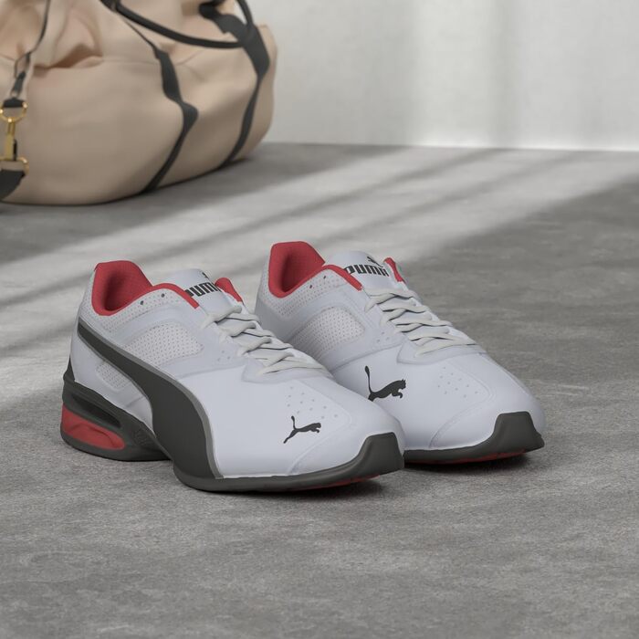 Чоловічі кросівки PUMA Tazon 6 FM - білий, чорний, срібний (42 EU)