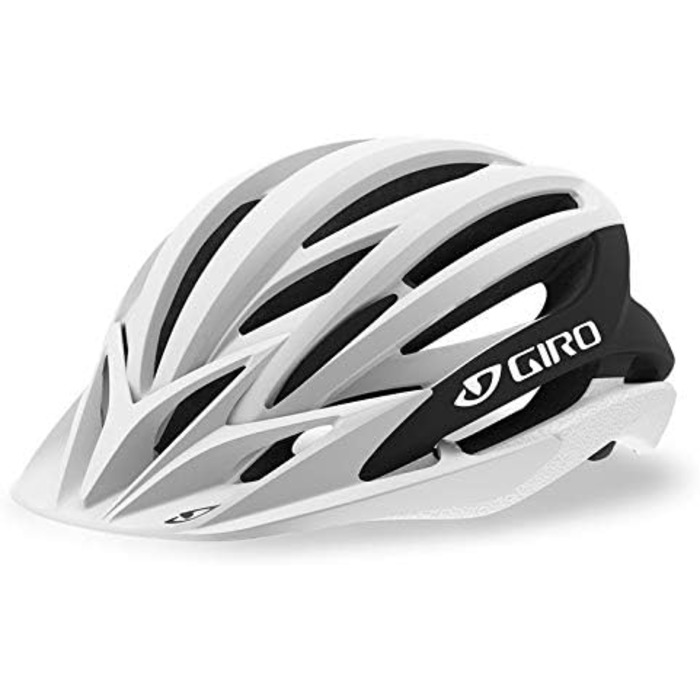 Велосипедний шолом Giro Artex MIPS для MTB, біло-чорний, матовий, розмір M, 2024