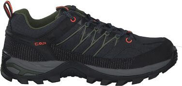 Чоловічі трекінгові півчеревики CMP Rigel 45 EU, антрацит, з сумкою