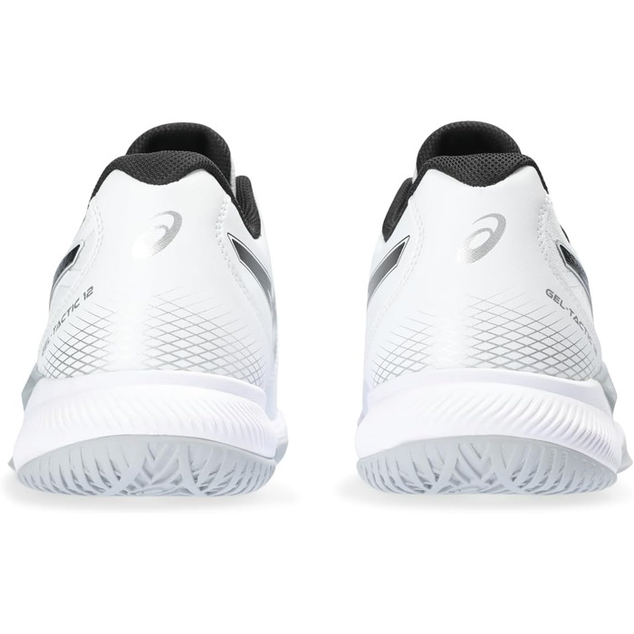Кросівки ASICS Gel-Tactic 12 для чоловіків, біло-чорні, 39.5 EU