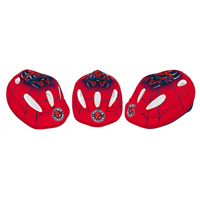 Комплект захисту: наколінники, налокітники та шолом для роликів, скейта та велосипеда Spider-Man