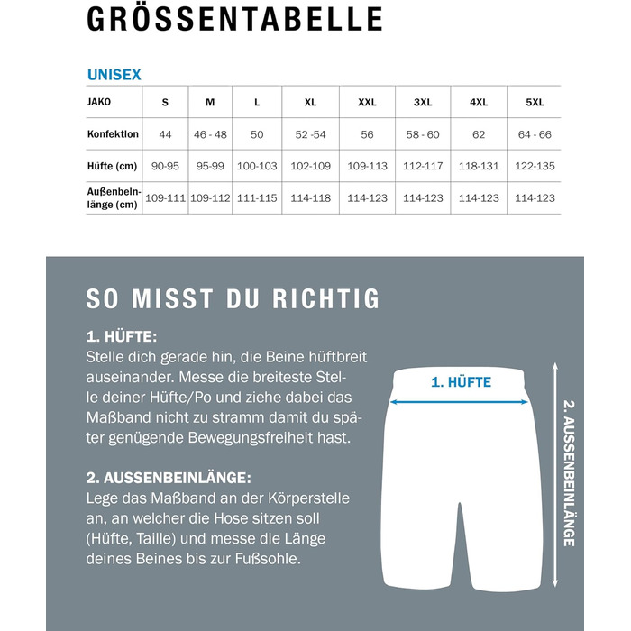 Шорти спортивні чоловічі JAKO Competition 2.0, чорні