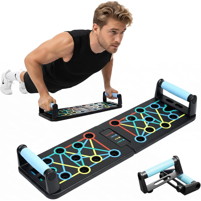 Дошка для віджимань - ідеальна для силових тренувань вдома - Push Up Board