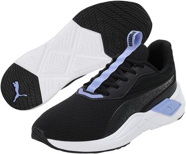 Жіночі кросівки PUMA Lex Nova Shine для бігу та вулиці, 42.5 EU, чорний/електрик/білий
