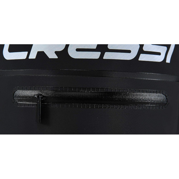 Водонепроникна сумка CRESSI для дайвінгу, плавання, риболовлі, катання на човні, каяку, рафтингу, кемпінгу та сноубордингу, чорна, 10 л