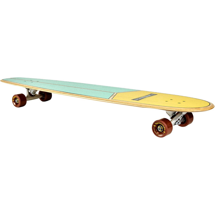 Лонгборд Hamboards Huntington Hop 'Key Lime', ручна робота, для лендсерфінгу і круїзингу, ламінована береза та клен