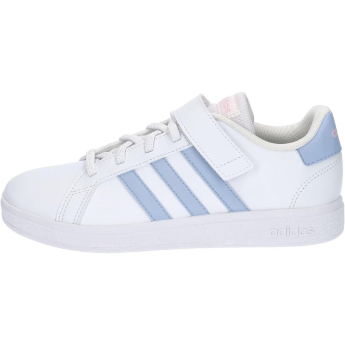 Кросівки Adidas Grand Court C для дітей (34 EU) – Білий, Синій, Рожевий