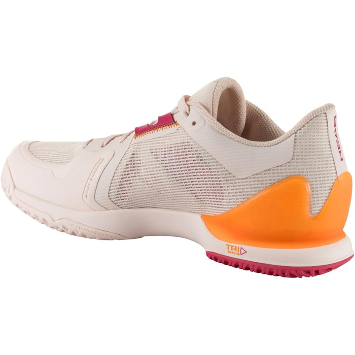 Жіноче тенісне взуття HEAD Sprint Pro 3.5 (40.5 EU, Рожево-оранжевий)