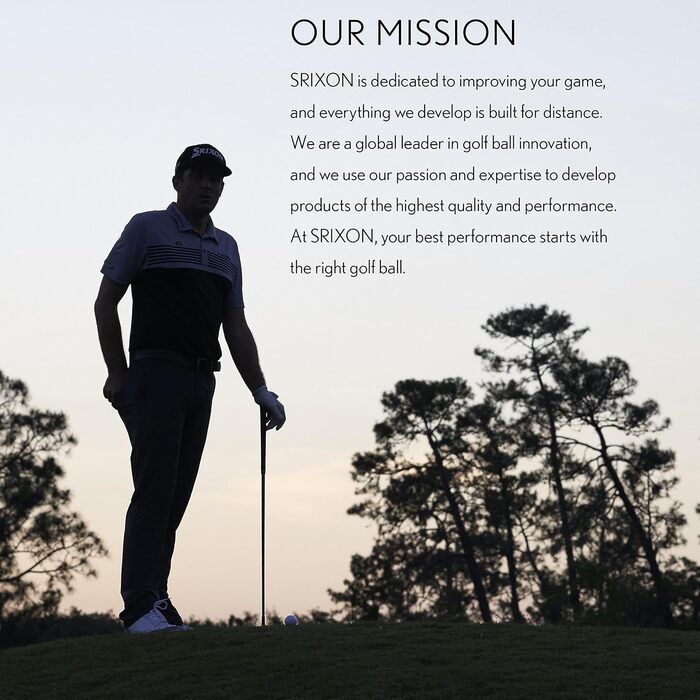 Гольф-м'ячі Srixon AD333 для чоловіків, 12 шт, преміум