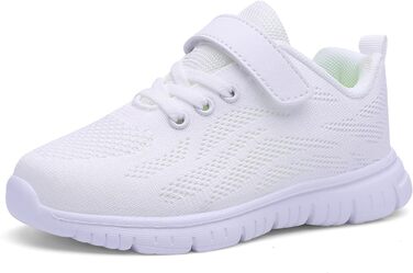 Дитячі кросівки для спорту та активного відпочинку: легкі, дихаючі, універсальні (36 EU, білий)