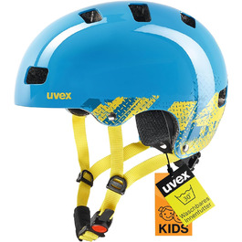 Дитячий велосипедний шолом uvex Kid 3, регулювання розміру, міцний корпус, знімна підкладка