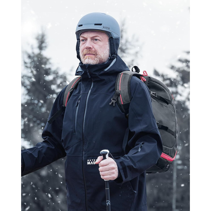 Рюкзак для лижних і сноуборд черевиків OutdoorMaster 65 л, водонепроникний, з плечовою накладкою, для шолома, окулярів, для чоловіків і жінок