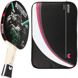 Набір для настільного тенісу Butterfly Timo Boll SG11 з чохлом Drive Case 2 — ракетка для настільного тенісу та чохол, ідеально для хобі