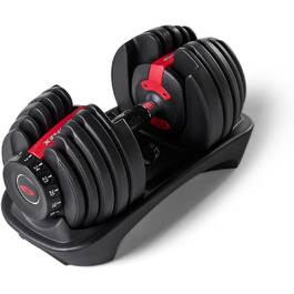 Регульована гантеля Bowflex SelectTech 2-24 кг – універсальна система ваг для фітнесу, одна штука