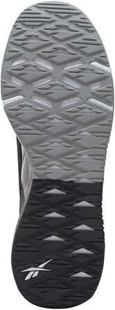 Крос-тренажери Reebok Nanoflex для чоловіків, 44.5 EU, чорний/білий/сірий