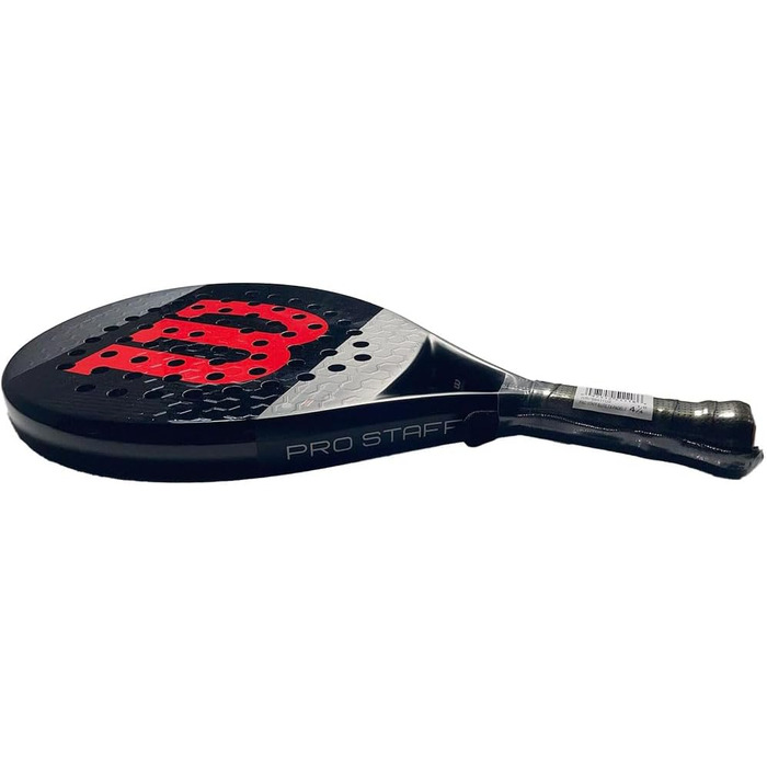 Падель ракетка Wilson Pro Staff Elite TX WR069411U, унісекс, чорна, розмір 2 EU