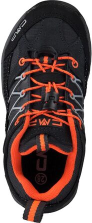 CMP Дитячі трекінгові черевики Rigel Low WP, 39 EU, Антрацит/Помаранчевий