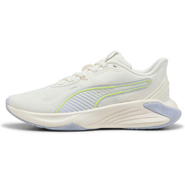 Жіночі кросівки PUMA Pwr Hybrid Tr WNS для крос-тренінгу, 40.5 EU, білий, жовтий, для холодної погоди