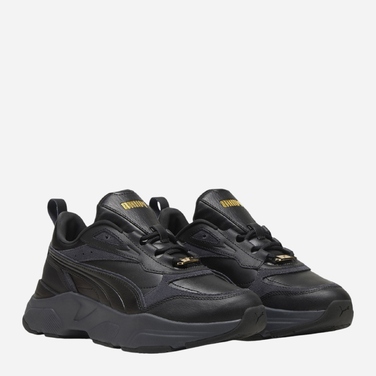 Жіночі кросівки Puma Cassia Lux 39783703 спортивні зручні, чорні, розмір 39