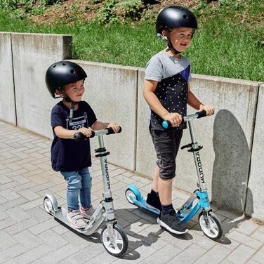 Дитячий алюмінієвий самокат HUDORA Little BigWheel, складаний, регульований, великі колеса, до 100 кг, від 3 років