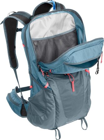 Гідратаційний рюкзак CAMELBAK Fourteener 30 для дорослих, універсальний розмір, синій з червоним, туристичний рюкзак з питною системою