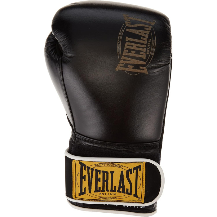 Боксерські рукавички Everlast 1910 Classic чорні 16oz, унісекс, для тренувань