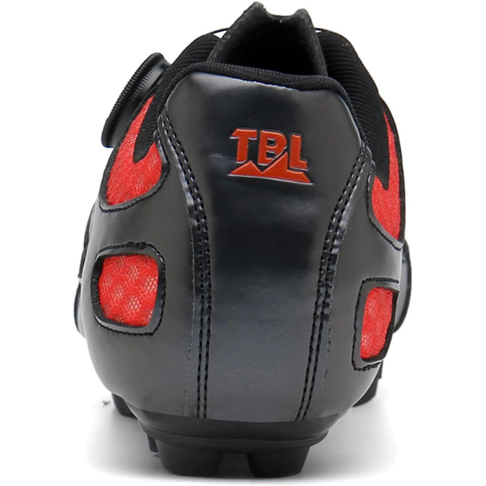 Велосипедні черевики MTB для чоловіків та жінок | Черевики для гірського велосипеда, сумісні з SPD, унісекс | 44 EU, чорний