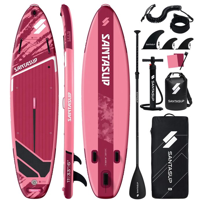 SUP дошка надувна A-ROSE BREEZE 320/335 см з веслом, насосом та рюкзаком - комплект для серфінгу