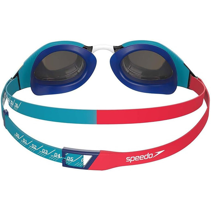 Дитячі окуляри для плавання Speedo Fastskin Hyper Elite, антизапотівання, антипротікання, для змагань і тренувань, червоні, універсальний розмір