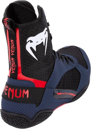 Боксерські черевики Venum Elite Unisex, 48 EU, темно-синій, чорний, червоний