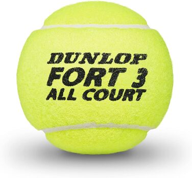 Тенісні м'ячі Dunlop Fort All Court TS для всіх типів покриття, 2x4 шт.