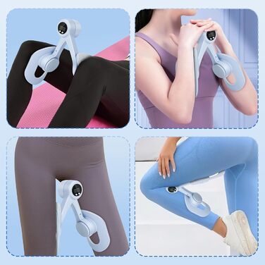 Тренування м'язів тазу для жінок: багатофункціональний фітнес-кіп, 360° обертання стегон, для внутрішньої поверхні стегна