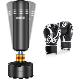 Стійка боксерська груша Dripex для дорослих, вільностояча, для MMA, тренувань, з потужною основою-присоскою