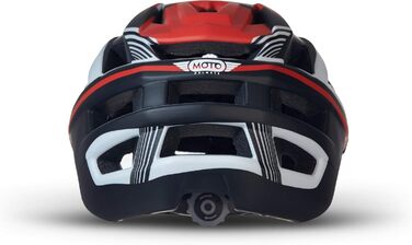 Велосипедний шолом Moto Helmets® для дорослих і підлітків, унісекс, розміри M і L, легкий, регульований, безпечний