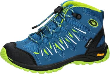 Дитячі кросівки для трейлраннінгу Brütting Mädchen Expedition, 26 EU, Petrol Lemon