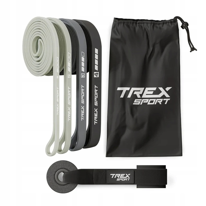 Набір фітнес-резинок Trex Sport TX-004PB, 4 шт.