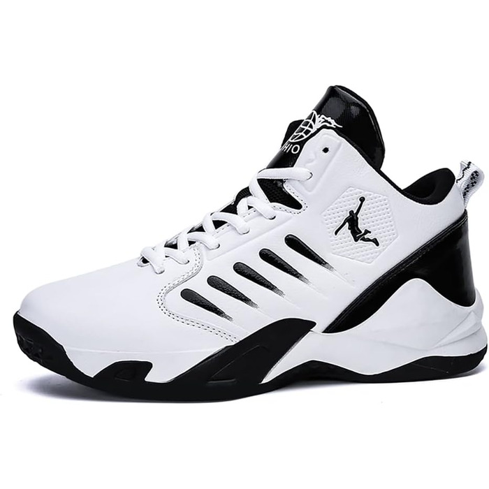 Кросівки баскетбольні чоловічі/жіночі, спортивні, для ходьби, легкі, білі. Зносостійкі, з антиковзкою підошвою, розмір 38 EU