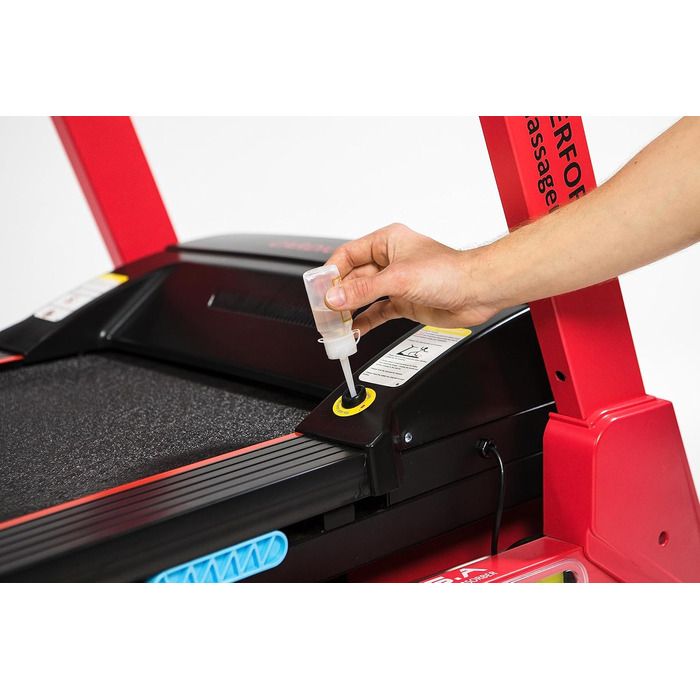 Біговий тренажер ECODE® складаний з DSA Double Shock Absorber, нахилом, Bluetooth та LCD-дисплеєм. 12 програм, опціональний масажер