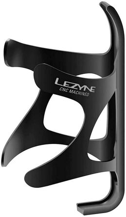 Тримач для пляшки Lezyne CNC Cage AL, алюмінієвий, чорний, 2022, фляготримач для велосипеда