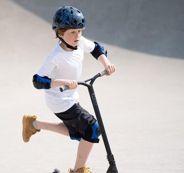Захисний комплект SKATEWIZ для катання: наколінники, налокітники, захист зап'ястя для дітей та дорослих, 6 предметів