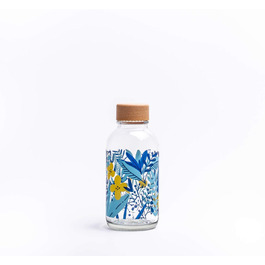 Скляна пляшка для води Carrybottles 0,4 л, спортивна, BPA-free, герметична, для газованих напоїв, екологічна, зроблено в Німеччині