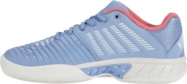 Жіноче кросівки K-Swiss Express Light 3 для тенісу на килимі, 39 EU, Open Air, білий/полуниця-лайм