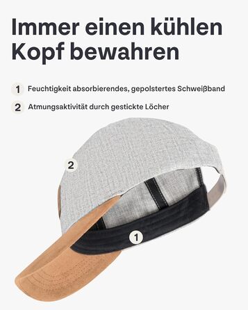 Кепка-снэпбек Johnny Urban Dean унісекс, регульований розмір, сіро-коричнева