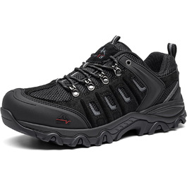 Чоловічі водонепроникні трекінгові черевики NORTIV 44 EU (Чорний, Сірий)