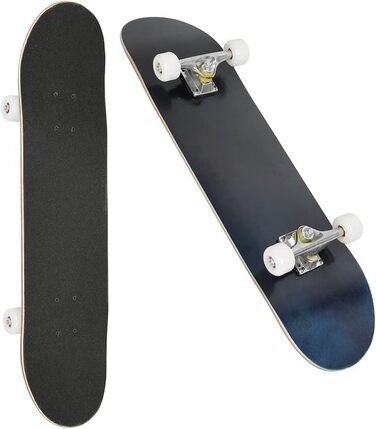 Скейтборд повний 79x20 см з підшипниками ABEC-9, 7 шарів, Double Kick Concave, максимальне навантаження 150 кг