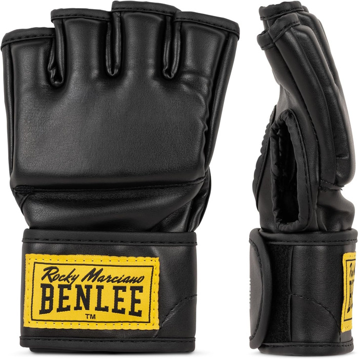 BENLEE MMA рукавички для тренувань з екошкіри Bronx, чорні, розмір L