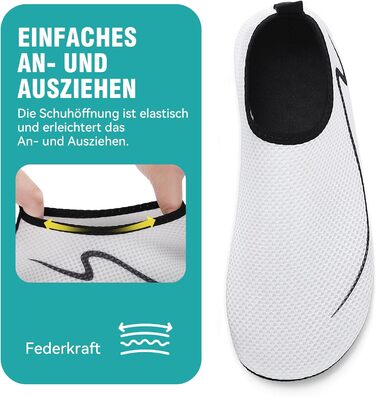 Унісекс шкарпетки для плавання та водного спорту, шкарпетки для басейну, антиковзаючі, розмір 34-47