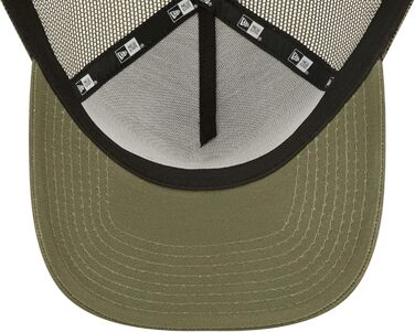 Кепка New Era New York Yankees з сіткою Olive A-Frame, регульована, універсальний розмір